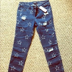 Bebe star denim jeans